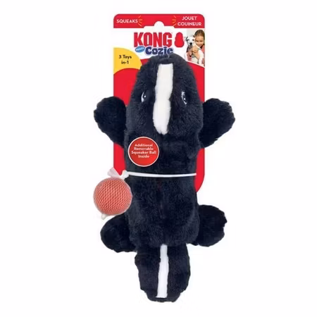 KONG Cozie Pocketz Skunk Flerfärgad 29cm