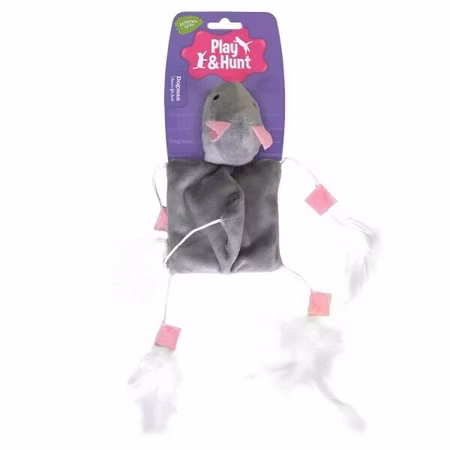 Leksak Mus Grå 24cm