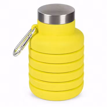 Silikonflaska Vavo 200–500 ml – vikbar BPA-fri vattenflaska