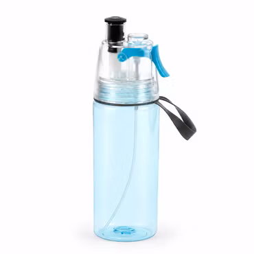 BRIV Sportflaska Clear 550 Blå – BPA-fri flaska med sprayfunktion