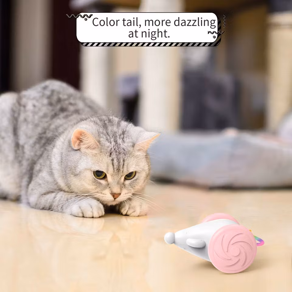 Interaktiv kattleksak - Wicked Rapid Mouse