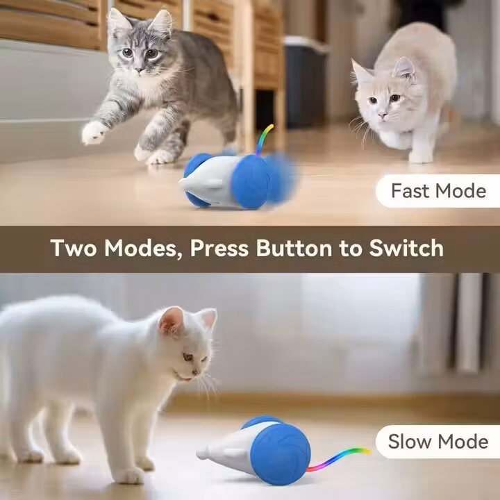 Interaktiv kattleksak - Wicked Rapid Mouse