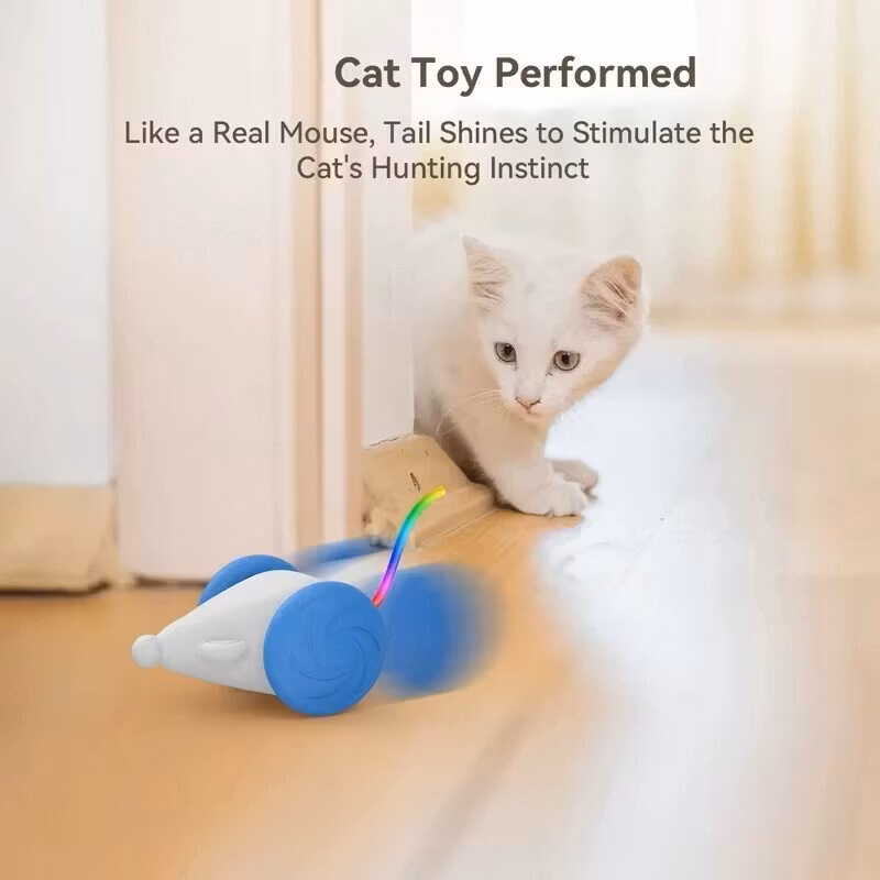 Interaktiv kattleksak - Wicked Rapid Mouse