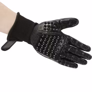 Pälsvårdshandske svarta 1 Par