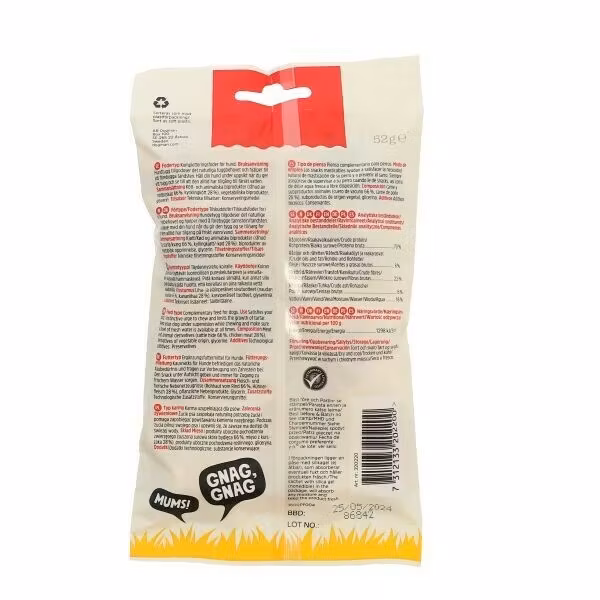Chicken strip braid 3p Vit S 12,5cm