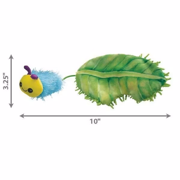 KONG Leksak Flingaroo Caterpillar Flerfärgad