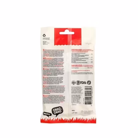 Tuggpinnar med anka 6p Vit S 12cm