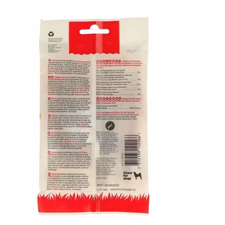 Tuggpinnar med kyckling 6p Vit S 12cm