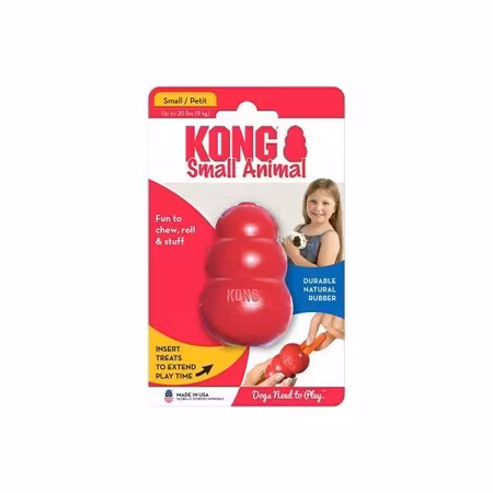 KONG Leksak Kong Small animal Röd
