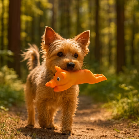 Gris liggande, latex, 13 cm