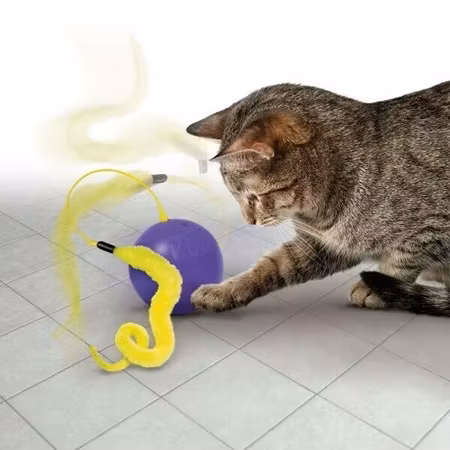 KONG Leksak Purrsuit Whirlwind Blå 8cm