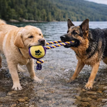 Leksak Rep med Boll Lila