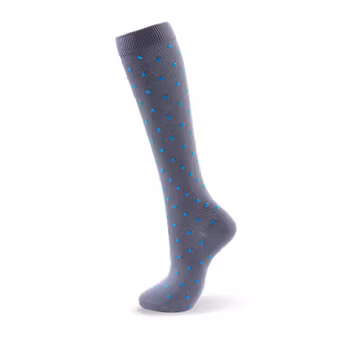 Kompressionsstrumpor Blue dots Nr 146