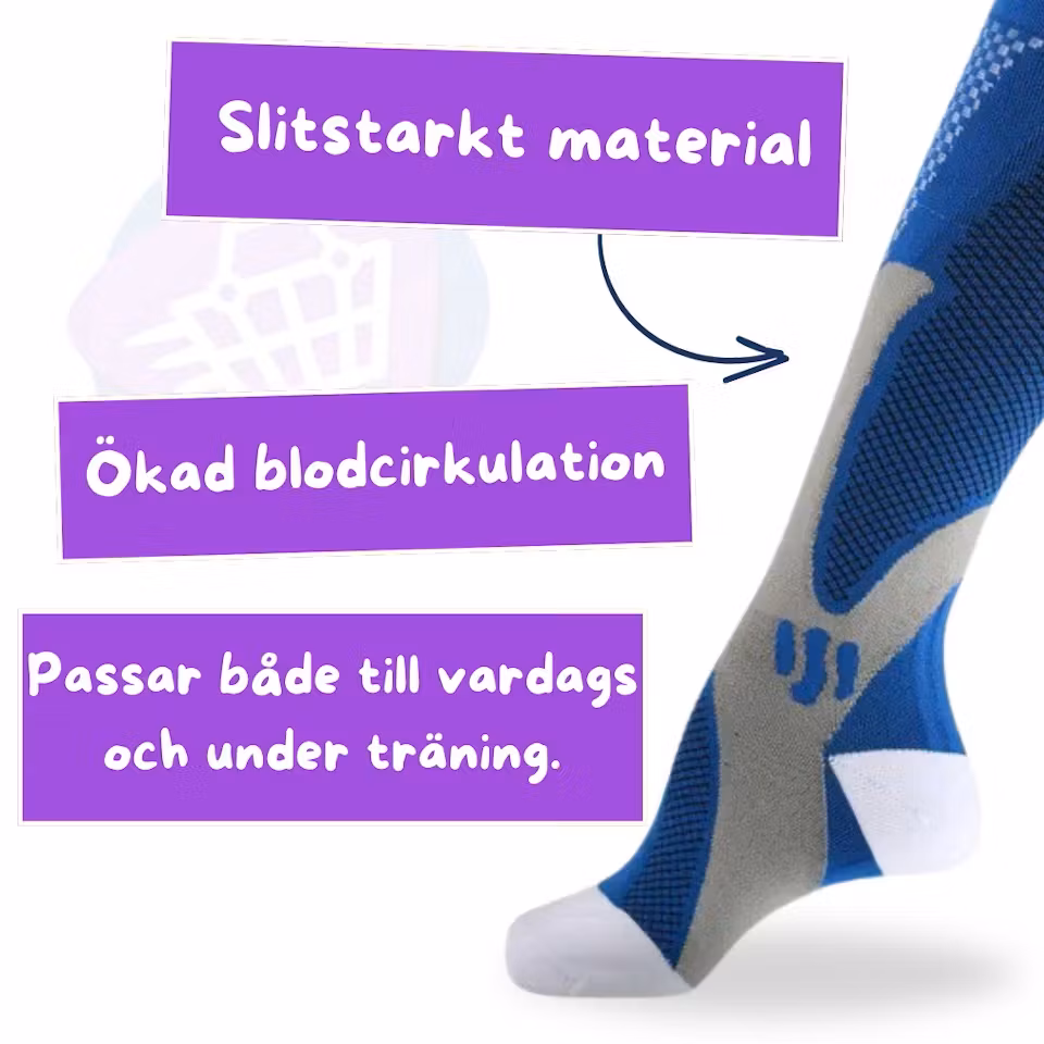6-Pack Trofast kompressionsstrumpor comfort