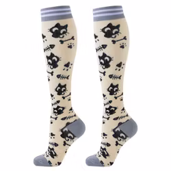 Kompressionsstrumpor Funny Cats 5-Pack