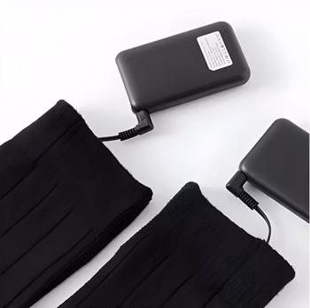 Värmestrumpor med starkt batteri