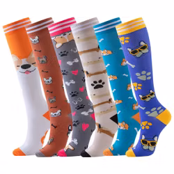 Storpack stödstrumpor – Funny Series Nr 3