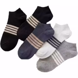 Ankelstrumpor Stripe 5-Pack