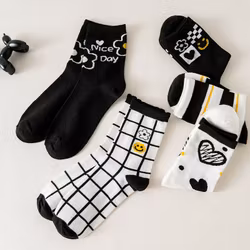 Strumpor Funny Hearts (5-Pack)