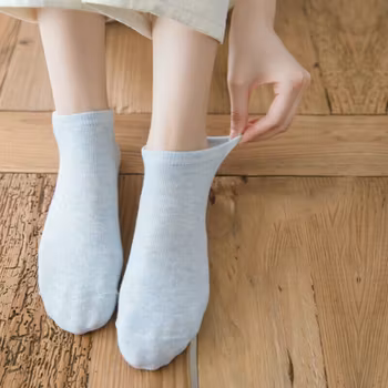 Trofast ankelstrumpor pastell (5-Pack)