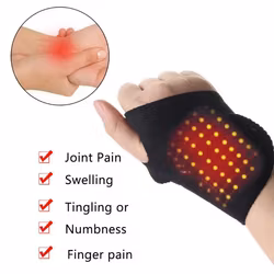 Magnetiskt varma Handledsstöd för stresslindring