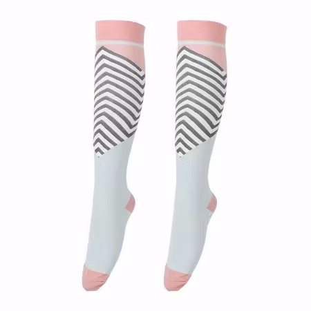 Stödstrumpa Pink Zebra Nr 124
