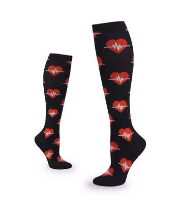 Kompressionsstrumpa Red Heartbeat Nr 117