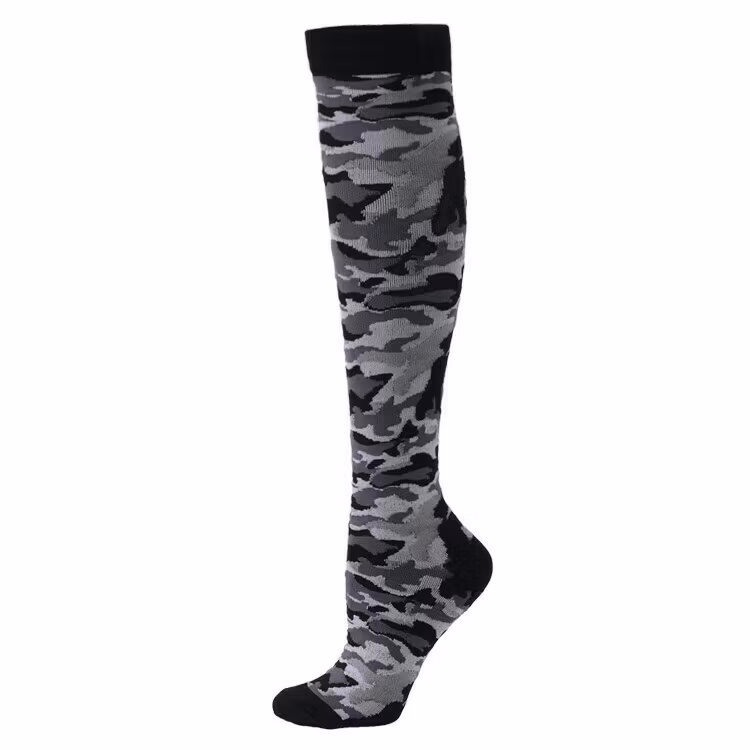 Stödstrumpa Camouflage Grå Nr 110