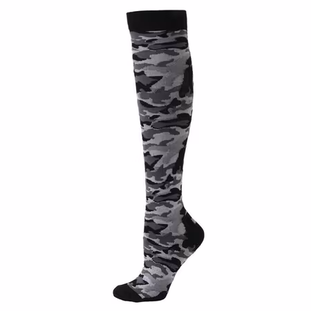Stödstrumpa Camouflage Grå Nr 110
