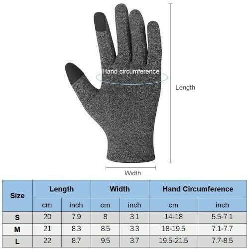 Touchscreen kompressionshandskar