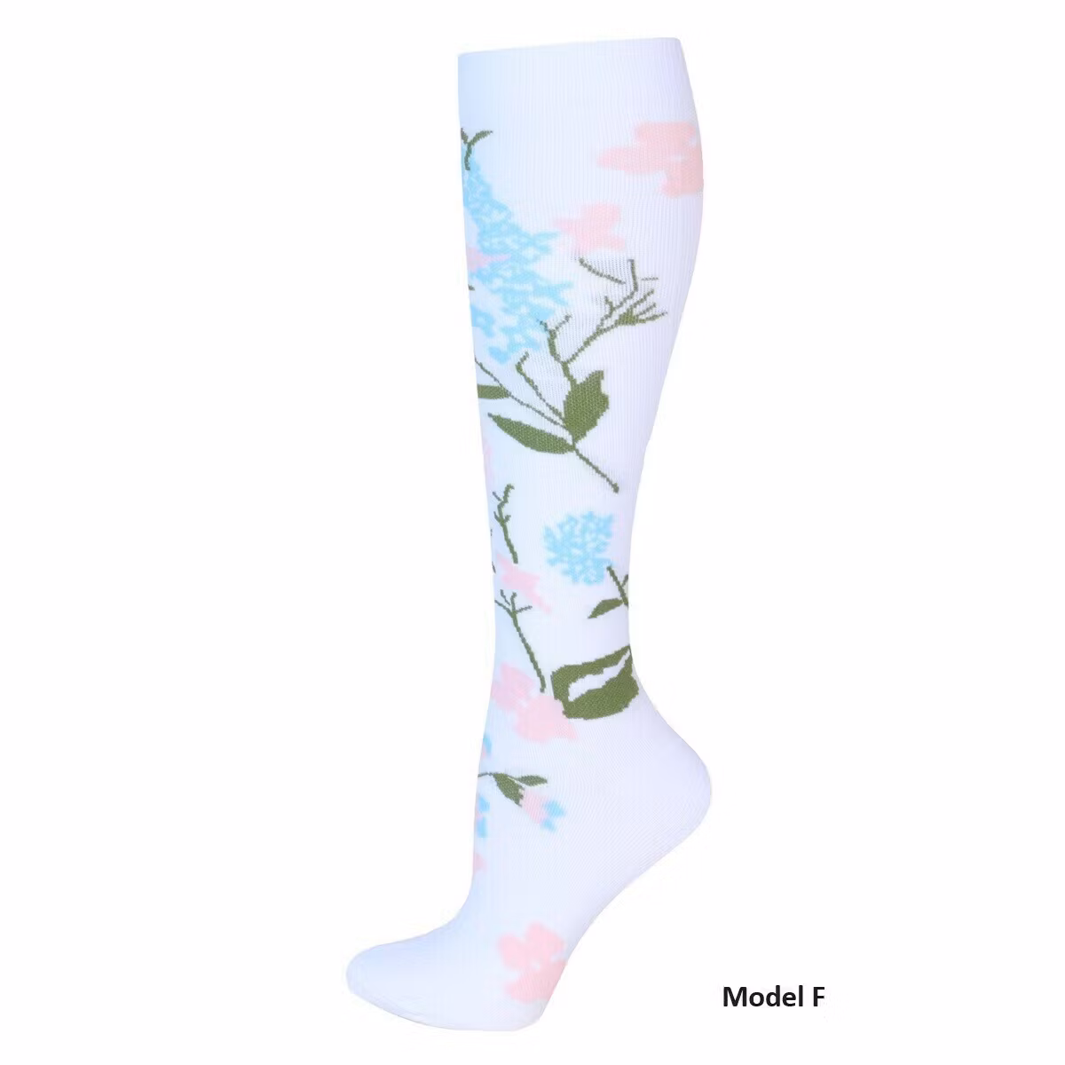 Kompressionsstrumpa Flower