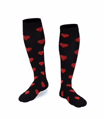 Stödstrumpor Red Hearts Nr 32