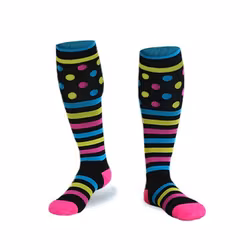 Stödstrumpor Dots and Stripes Nr 37