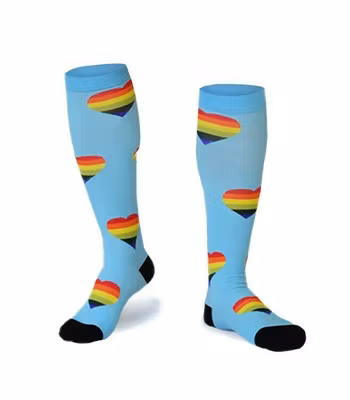 Kompressionsstrumpor Hart Rainbow Nr 28