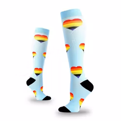 Kompressionsstrumpor Hart Rainbow Nr 28