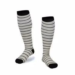 Kompressionsstrumpor Black Stripes Nr 33