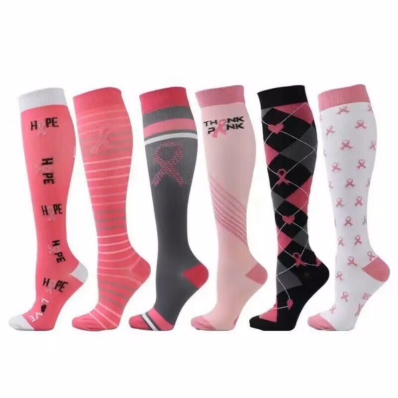 Kompressionsstrumpor - Pink collection