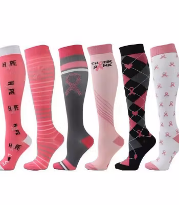 Kompressionsstrumpor - Pink collection