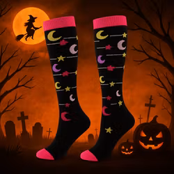 Stödstrumpa Stars and Moon Nr 85