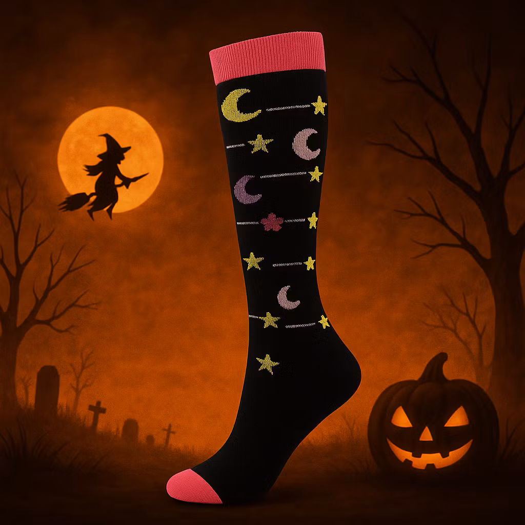 Stödstrumpa Stars and Moon Nr 85