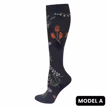 Kompressionsstrumpa Flower