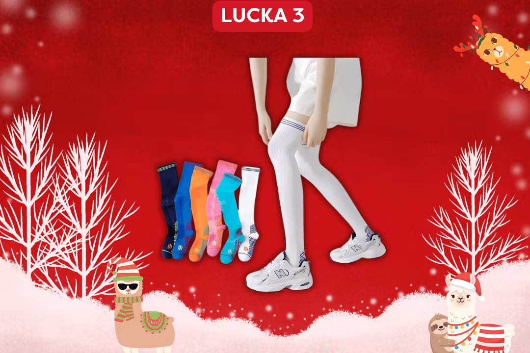 Kompressionsstrumpor Sports Zankuru Lårhöga