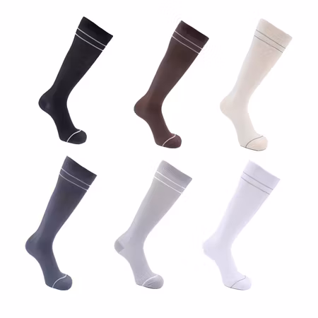 6-Pack Stödstrumpor Stripe Deluxe