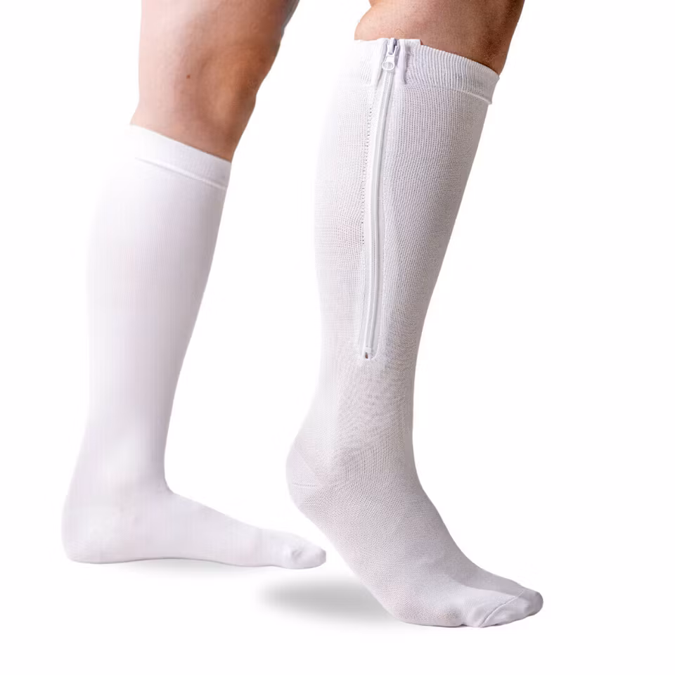 Trofast Stödstrumpa med dragkedja (Frost White)