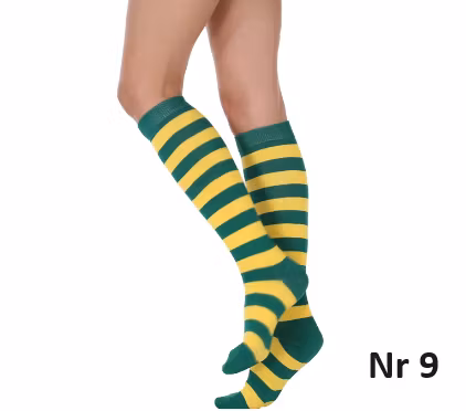 Lång Strumpa Rainbow Serie - Stripe