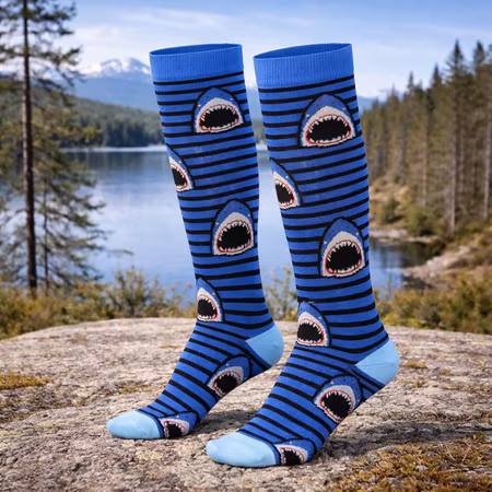 Stödstrumpa Shark nr 70