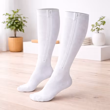 Trofast Stödstrumpa med dragkedja (Frost White)