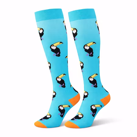 Stödstrumpa Birds Nr 77