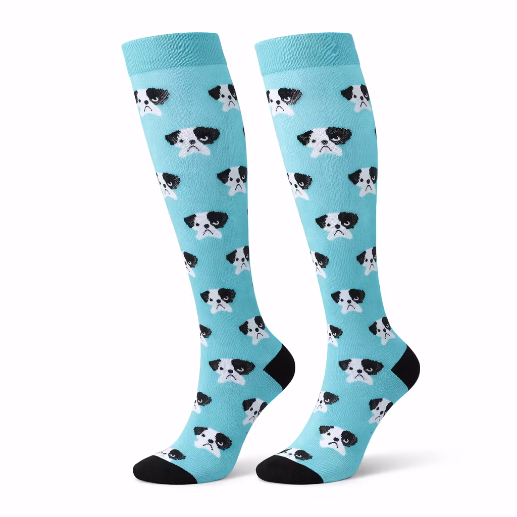 Stödstrumpor Hund Nr 69 med massagekänsla