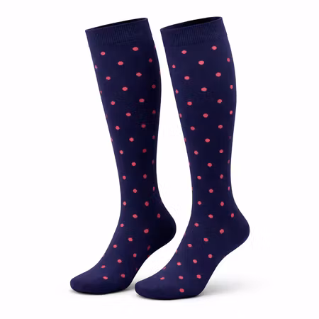 Stödstrumpor Red Dots Nr 143